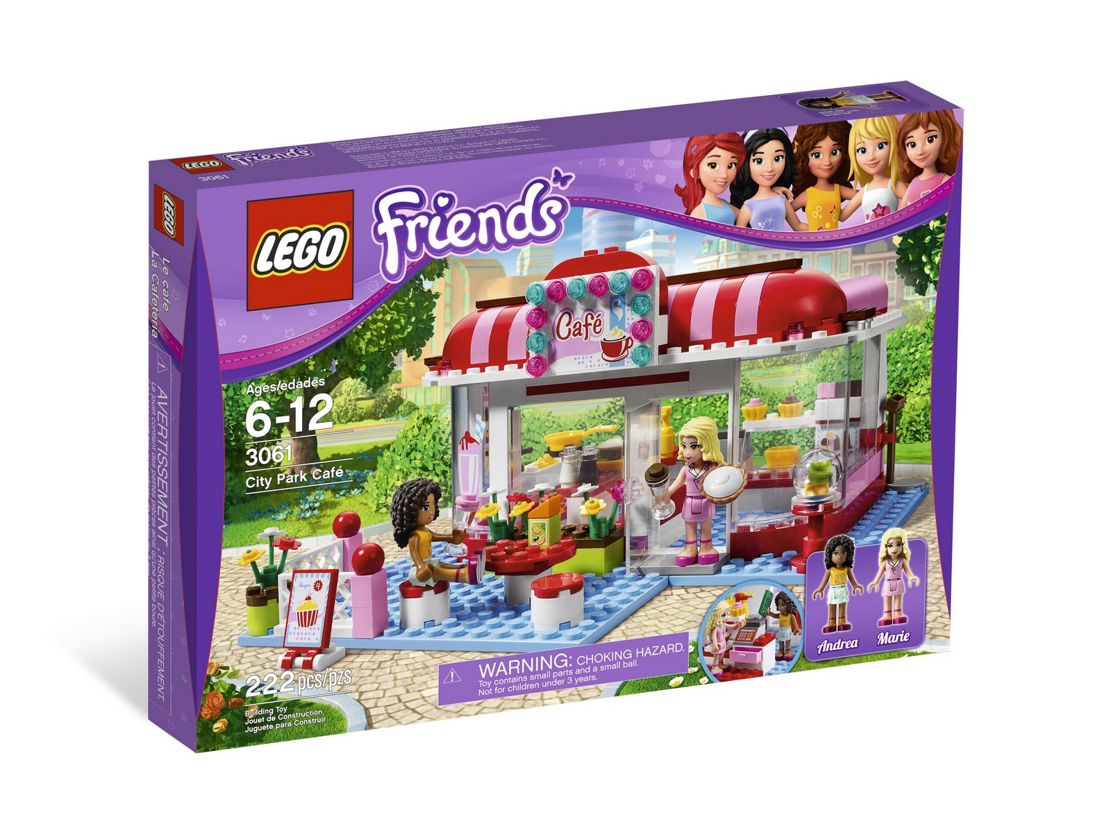 Brick Friends: LEGO Friends 3061 City Park Cafe