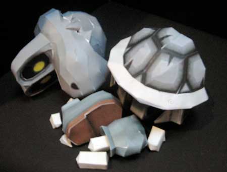 Dry Bones Papercraft