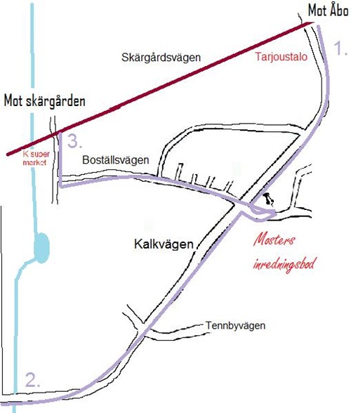 Här hittar du oss 3 rutter
