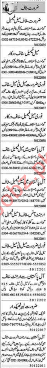 Lab Assistant & Civil Supervisor Jobs 2021 in Lahore.