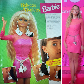 Roupa para boneca barbie em crochê - Vestido bailarina - Manas