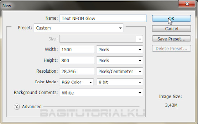 Cara Membuat Neon Text Glow Effect Menggunakan Adobe Photoshop