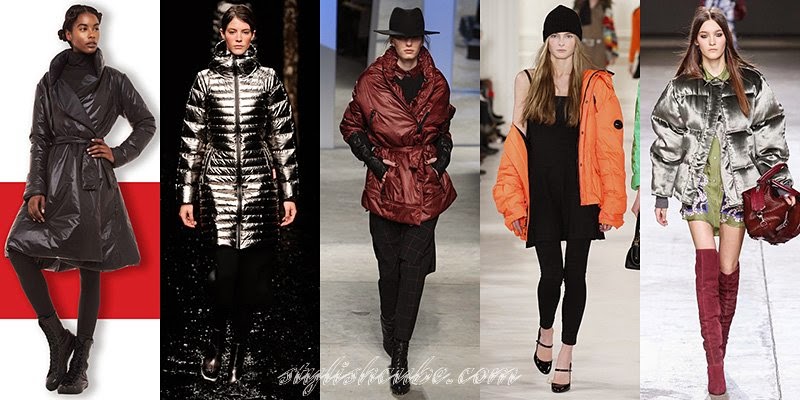 Fall Winter 2014 - 2015 Women's Duvet Coats Fashion Trends