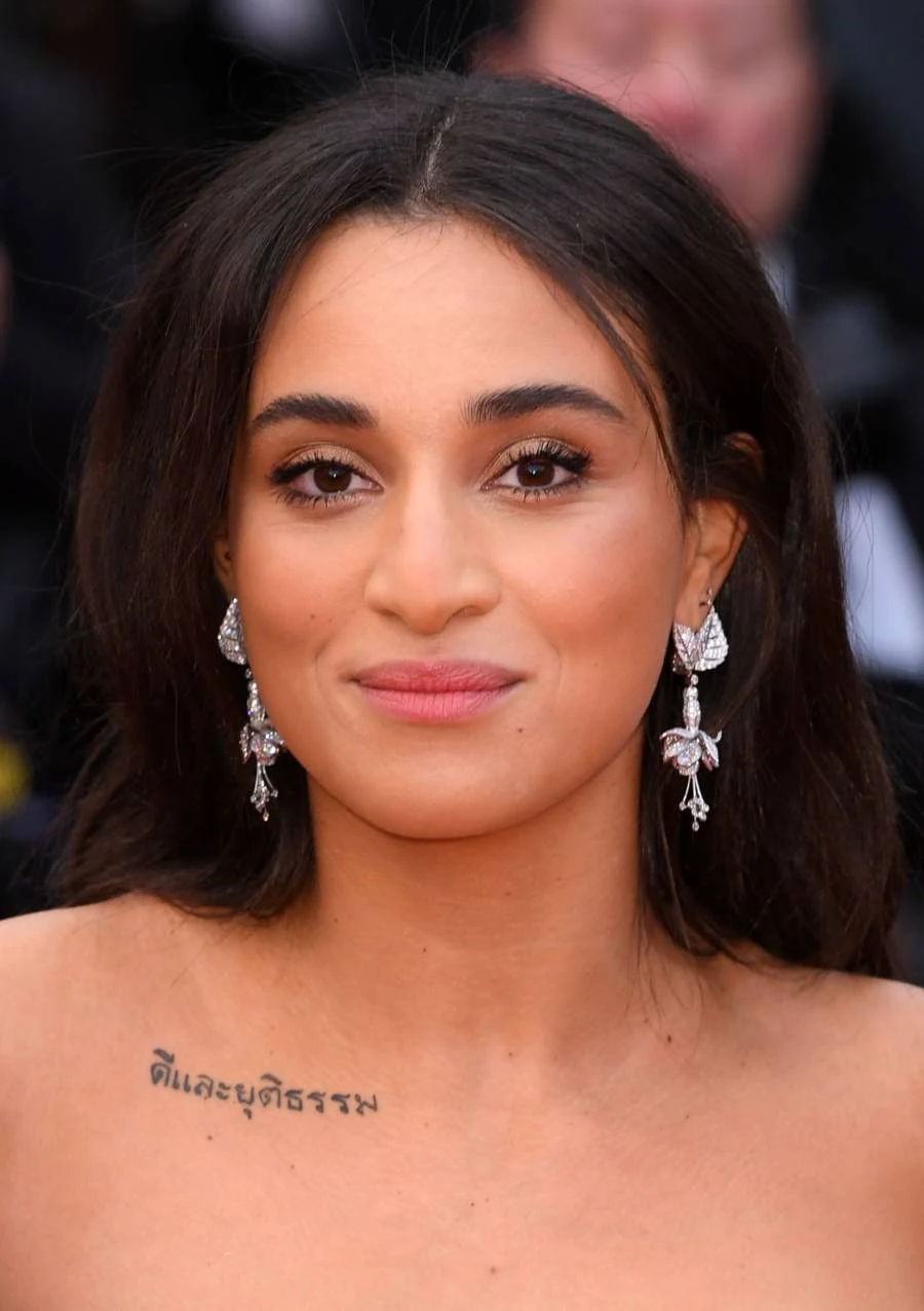 Belgian Model Camelia Jordana At Cannes Film Festival