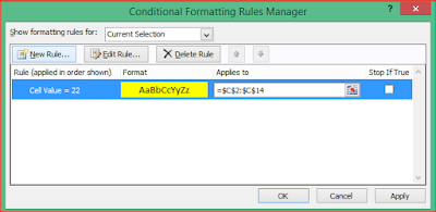 Conditional Formatting with Multiple Rules