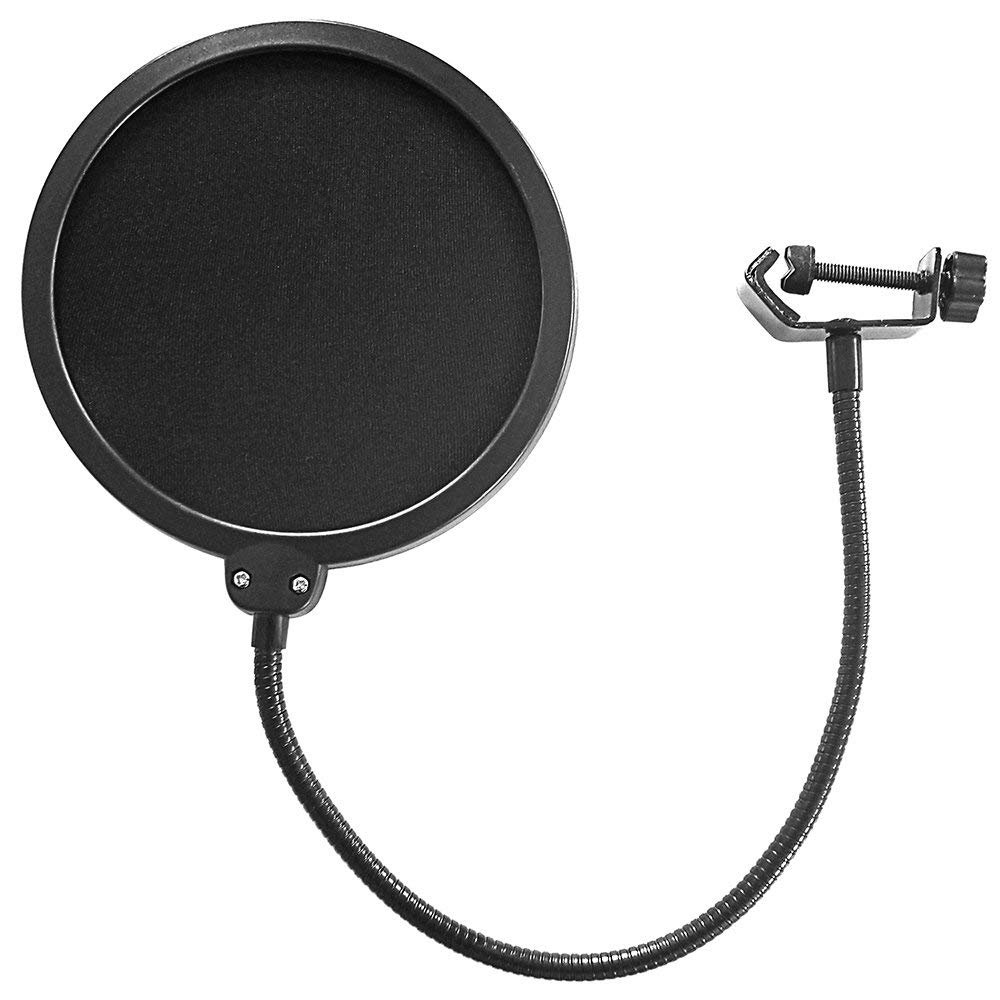 SYGA Dual Layer Nylon Studio Microphone Pop Filter/Blocker