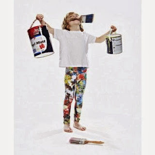 Child's La Loi Paint Leggings Kidsen