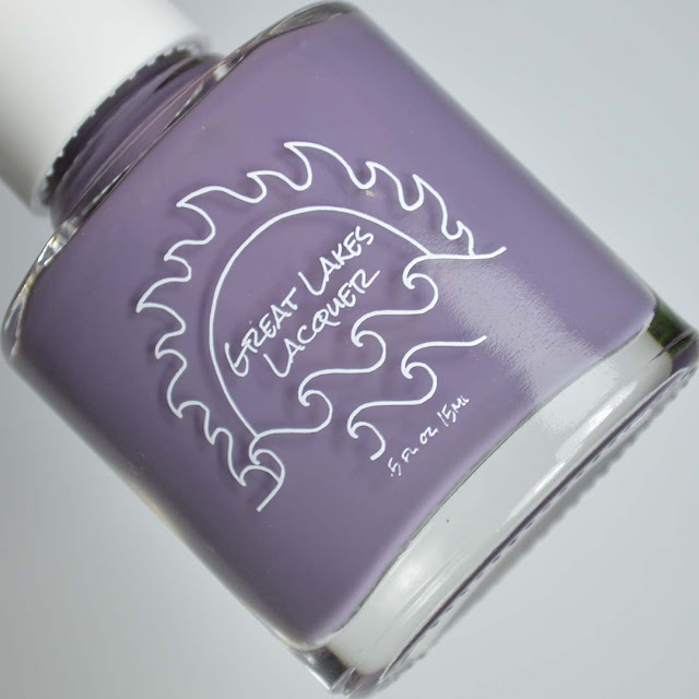 dusty purple nail polish