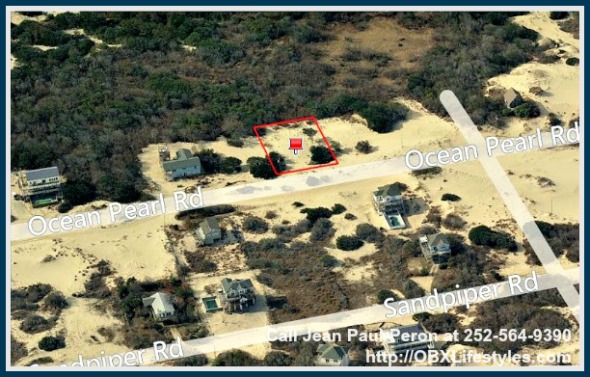 This Carova Outer Banks NC lot for sale is 5 lots away from the ocean which makes it awesome for beach lovers.