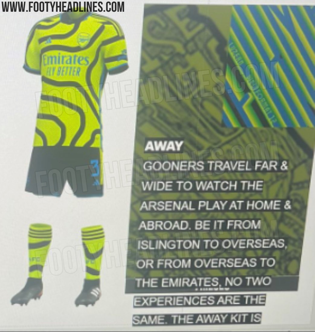 Arsenal away kit 23/24: Adidas cause stir with controversial new