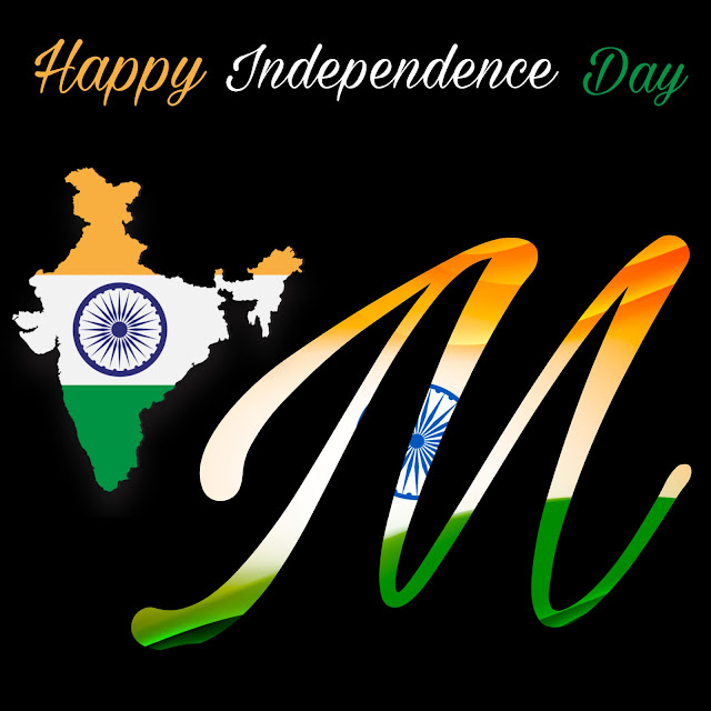 M Letter Independence Day DP