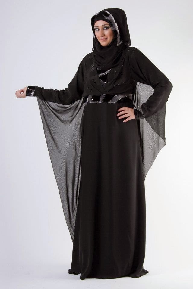 Koleksi Busana Muslim Kaftan Abaya Untuk Wanita Gemuk 