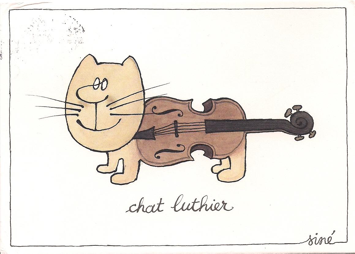 Postcards2lufra Chat Luthier