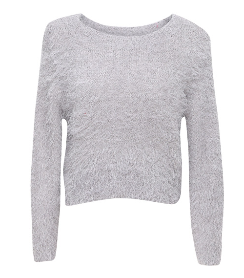 Snowflake Angora-blend Sweater