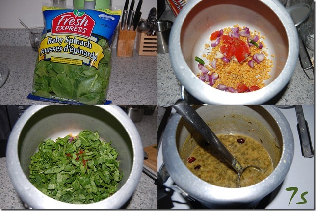 Paruppu keerai process