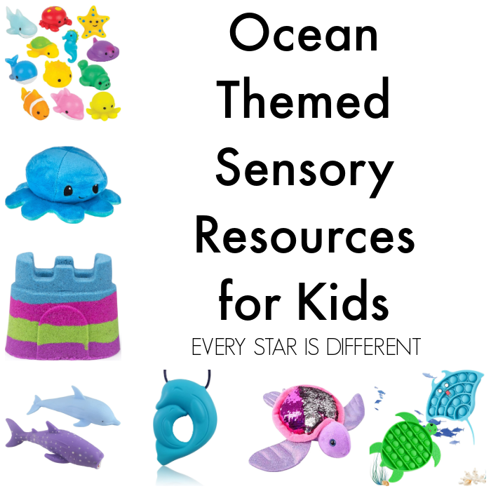 Ocean Themed Sensory Resources for Kids