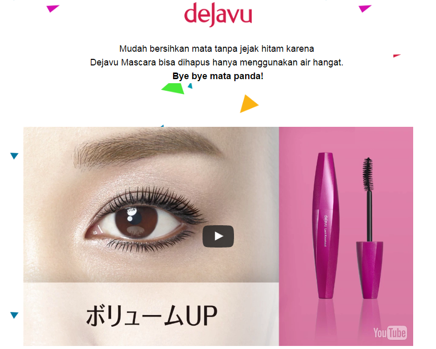 Review Eyeliner & Mascara Dejavu