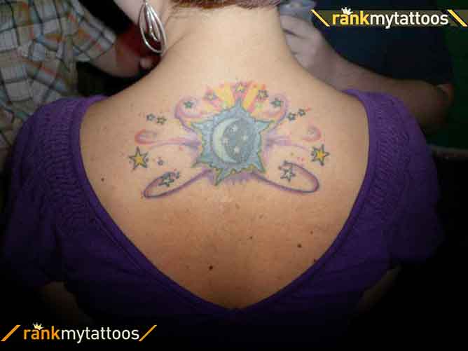 Tattoo designs sun moon stars