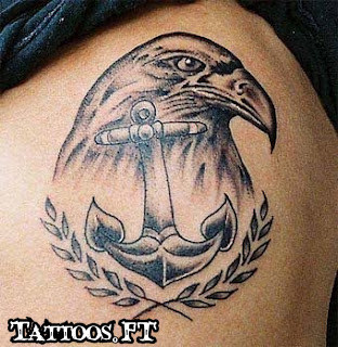 How to Tattoo aguia e ancora no braco