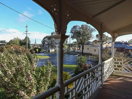 Verandah view from Malmo, 16 Valentine Street, Bendigo VIC 3550