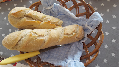 Homemade french baguette - recipe