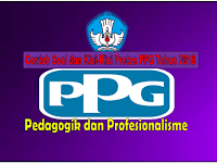 Contoh Soal dan Kisi-Kisi Pretes PPG Tahun 2018 Lengkap Dengan Contoh Soal TPA