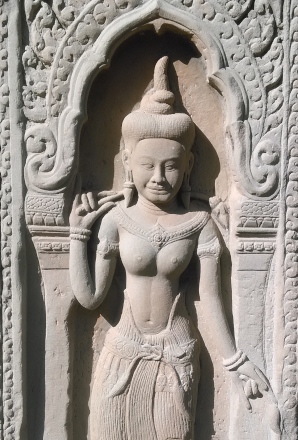 Engel im Angkor Wat