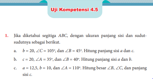 Contoh Soal Persamaan Trigonometri Kelas 10 Dan