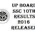 UP Board 10th Result 2016 – UP Class 10th Results 2016, upresults.nic.in