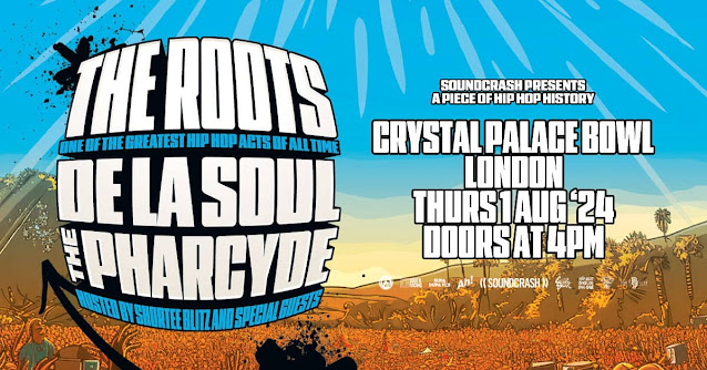 The Roots headline South Facing Festival  2024 on August 1st supported by De La Soul, The Pharcyde