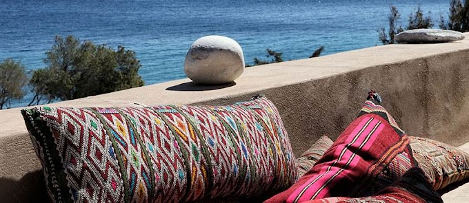 Hippie-Chic Beach House on Tinos island, Greece