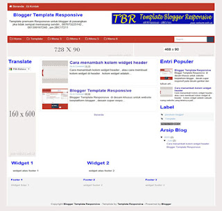 kumpulan template blogger responsive