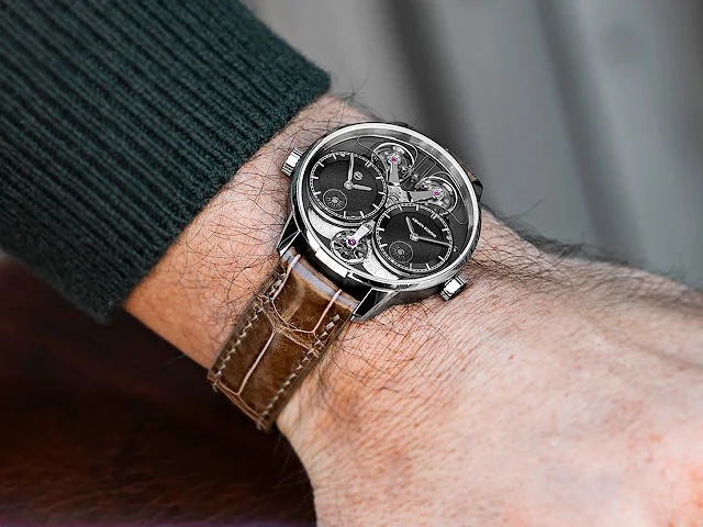 Armin Strom Dual Time GMT Resonance Manufacture Edition Black