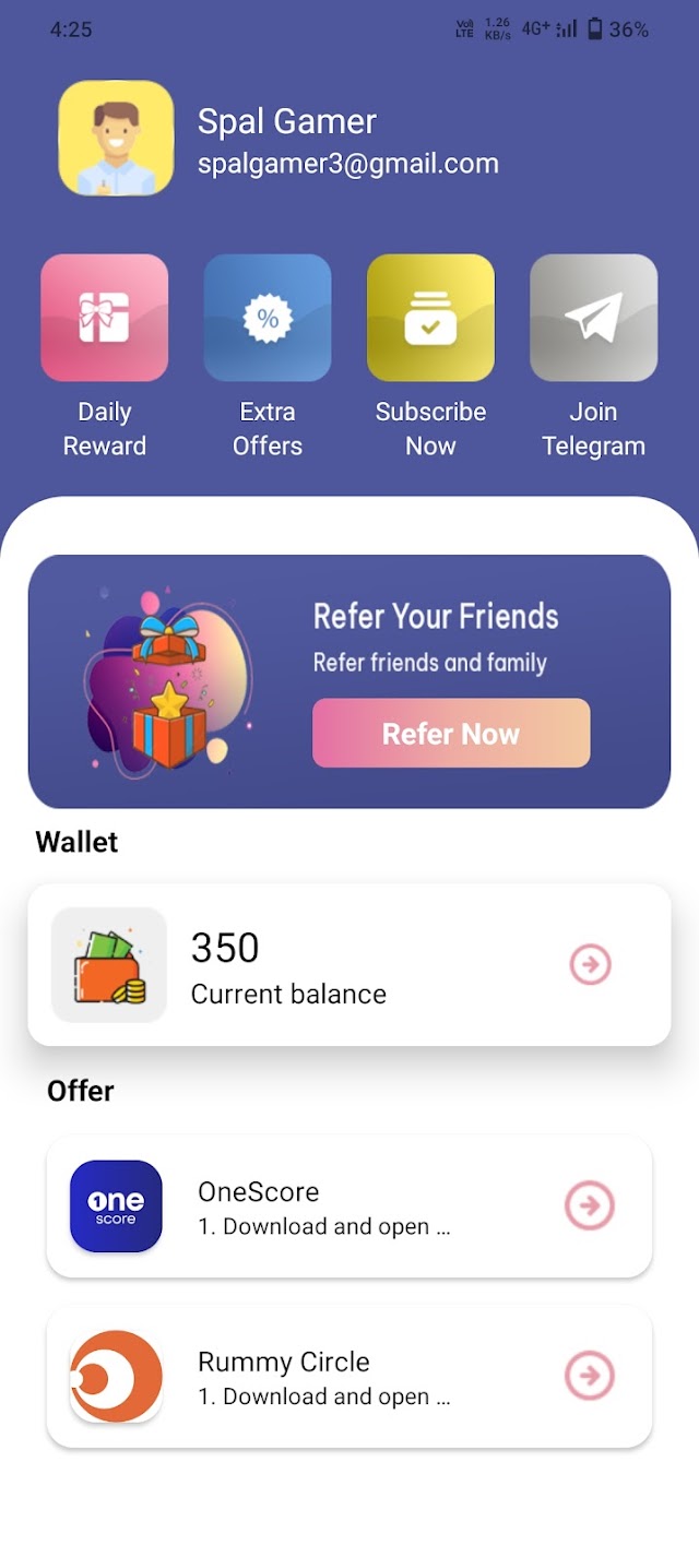 📮 एक नया ऐप आया है | #1Best Earning App 💐 Emedia Infosoft का नया धमाका ऐप ।🙏।  🇮🇳 Per Refer - 300 Coin 🇮🇳 Daily Reward- 1000 Coin 🇮🇳 Offers - 5000 Coin 🇮🇳 Extra offers - 10000 Coins 🇮🇳 Join youtube -50coin 🇮🇳 Join telegram - 50 Coin  💵Minimum Redeem - 5Rs 💵Max Redeem - 50rs