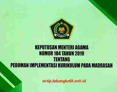 KMA NOMOR 184 TAHUN 2019