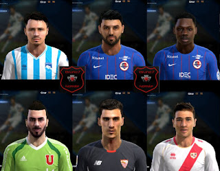 Faces: Lapadula, Ben youssef, Makengo, Johnny Herrera, Sergio Rico, Embarba, Pes 2013