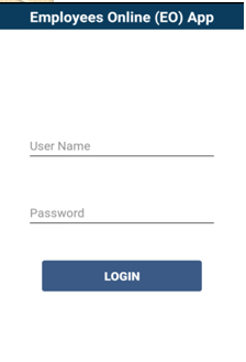 Step Towards Transparency : Employees Online (EO) Mobile App