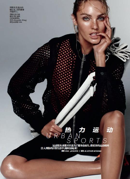 Candice Swanepoel is absolutely killing for GQ China with her taned and