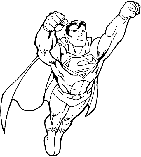 Download Superman Coloring Pages | Learn To Coloring