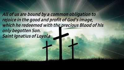 Saintly Verse of the Day Saint Ignatius of Loyola