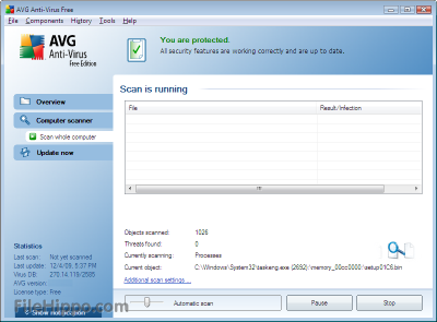 AVG AntiVirus Free Edition 2013.0.2677 (32-bit)