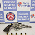 *Após morte por oposição à intervenção policial, guarnições do 4° BPM apreendem arma de fogo em Sátiro Dias.*