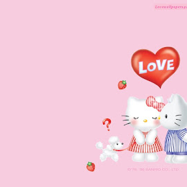 Wallpaper Hello Kitty Lucu @ Digaleri.com