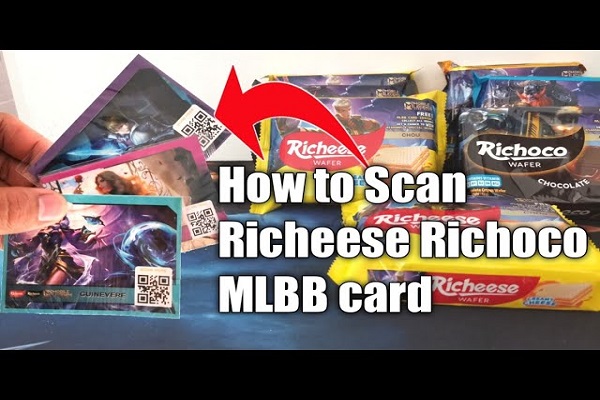 Richeese MLBB Card Redeem QR Code