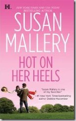 hot on her heels