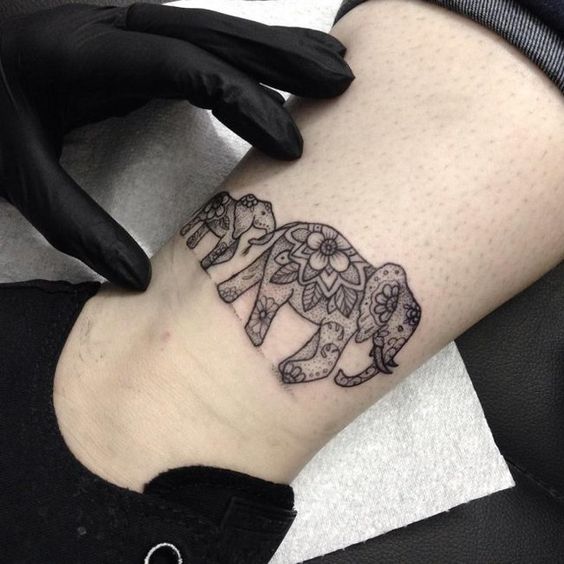 Top 50 ไอเดียรอยสักรูปช้าง Top Beautiful Elephant Tattoo designs