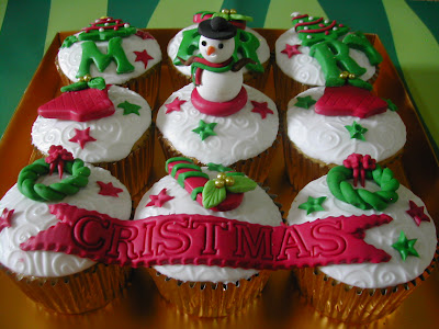 christmas cupcake decorations