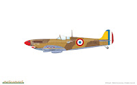 Eduard 1/48 Spitfire Mk. Vc (82158) Colour Guide & Paint Conversion Chart