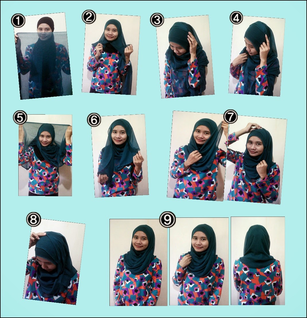 Pandora BagQue Tutorial Hijab Paris Semi Resmi