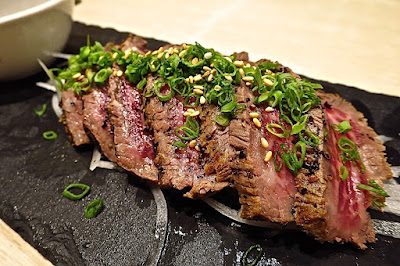 Ippudo, beef tataki